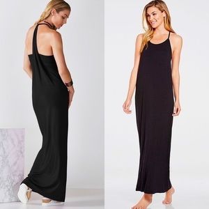 Fabletics Neema Maxi Dress in Black